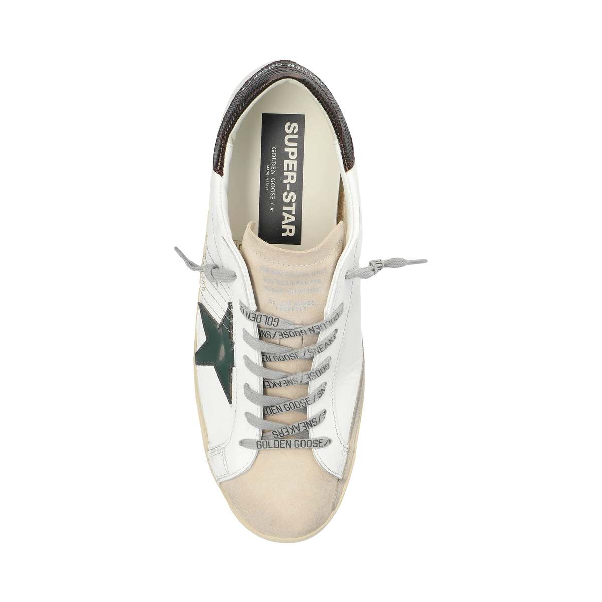 【関税&送料込】Golden  White Ochre Super-Star Sneaker Golden Goose White and Yellow Superstar Sneakers Golden