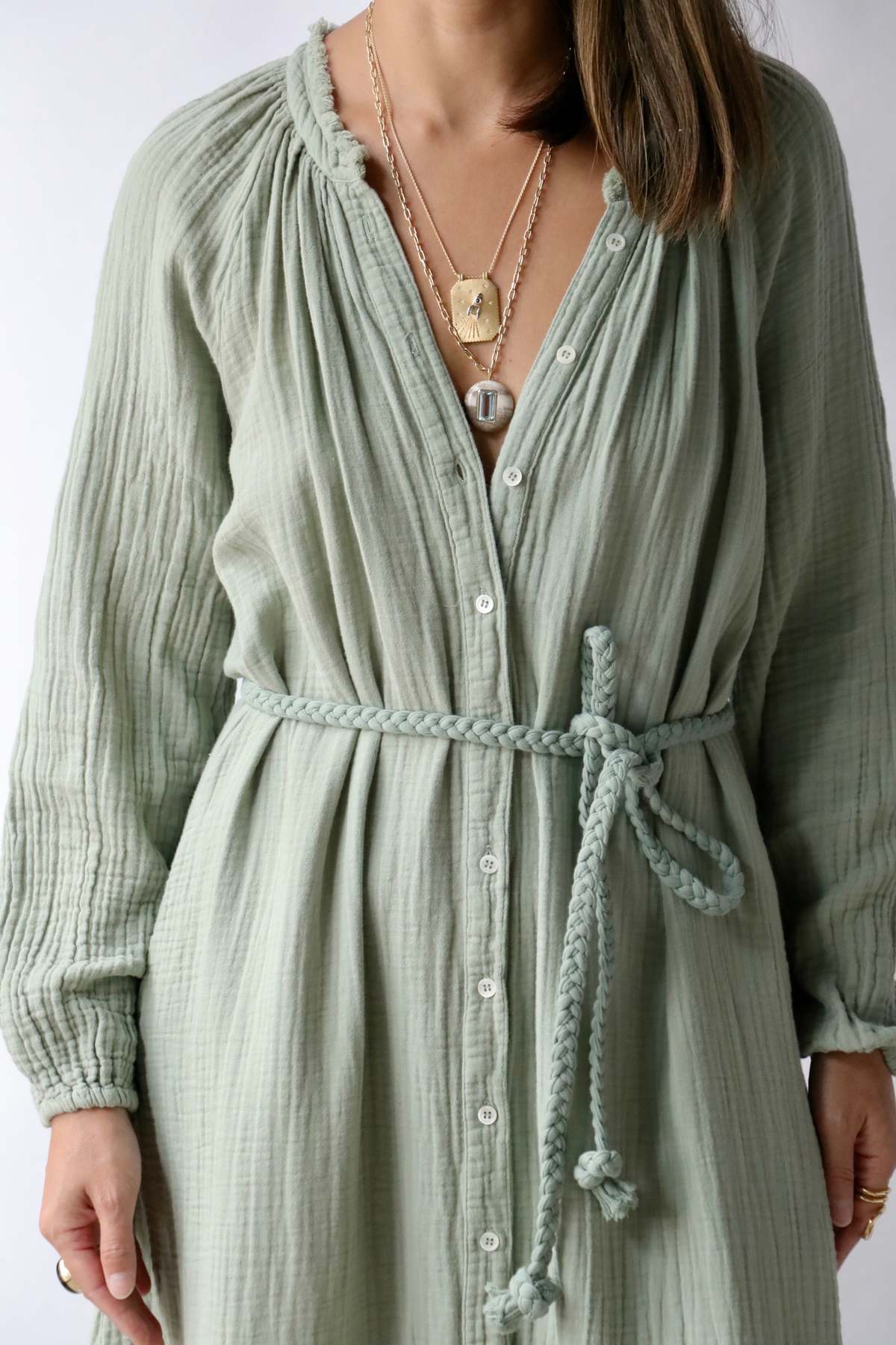 Xirena Andrea Dress - Aqua Grey | Garmentory
