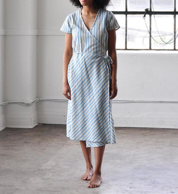 PO-EM Horizon Blue Ode Dress