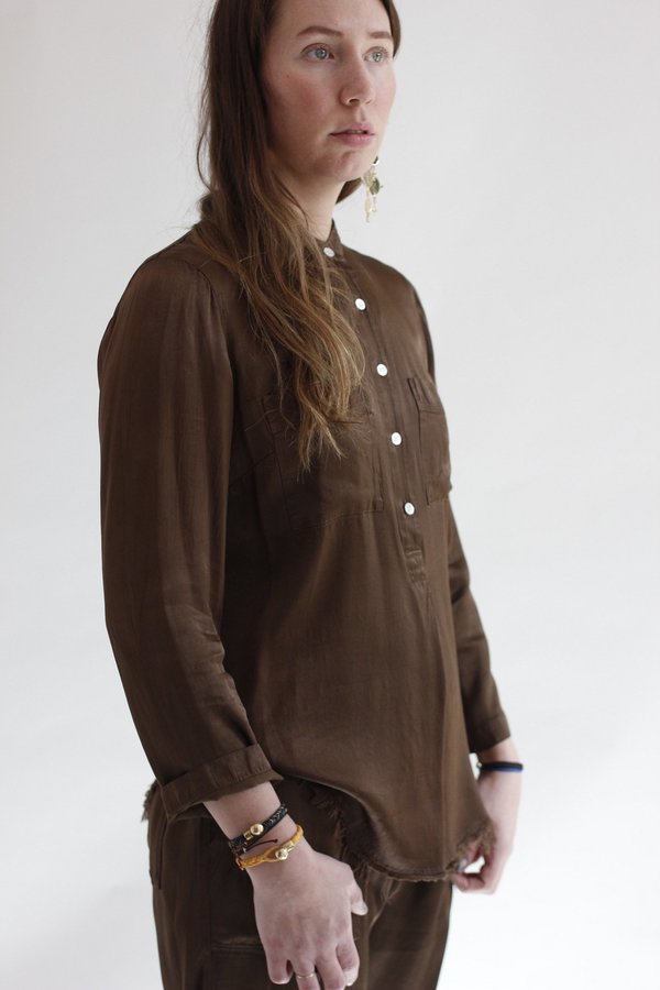 Raquel Allegra Pocket Henley Raquel Allegra Pocket Henley