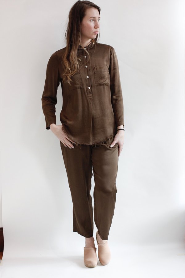 Raquel Allegra Pocket Henley Raquel Allegra Pocket Henley