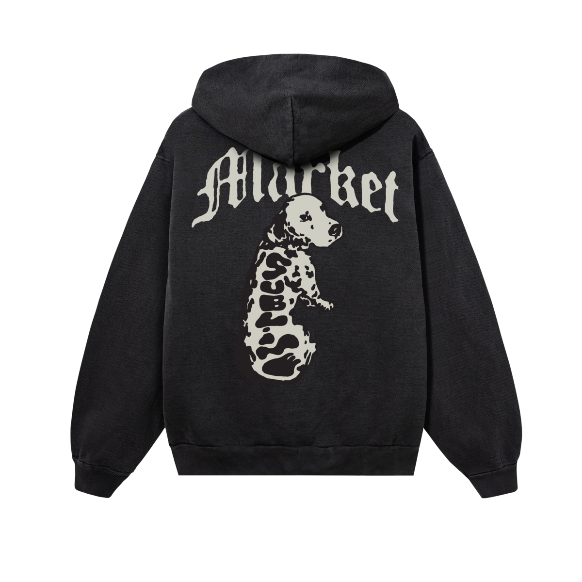 MARKET MKT Sublime Garden Grove Dog Hoodie - Black | Garmentory
