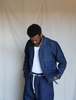 SEEKER Hemp Denim Studio Coat - Indigo - Thumbnail 9
