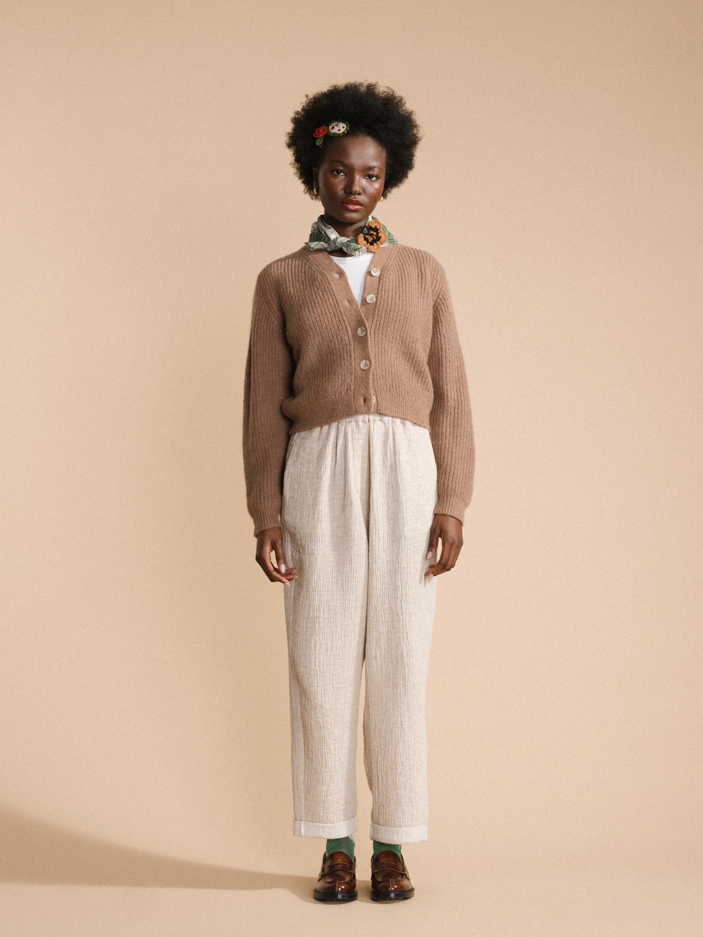 HANSEL™ - Lightweight Loose V-Neck Cardigan
