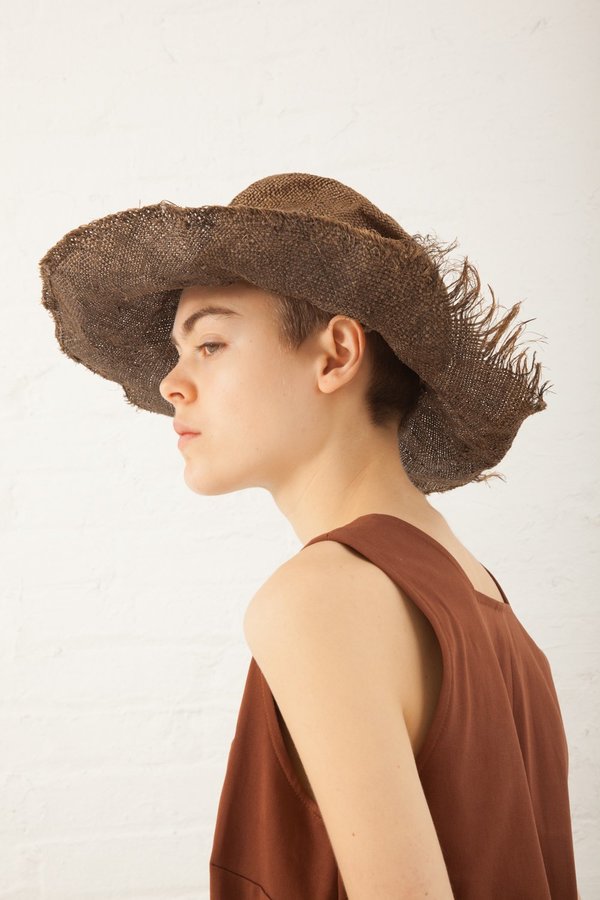 Reinhard Plank Ramie Straw Hat - Gold | Garmentory display picture 3