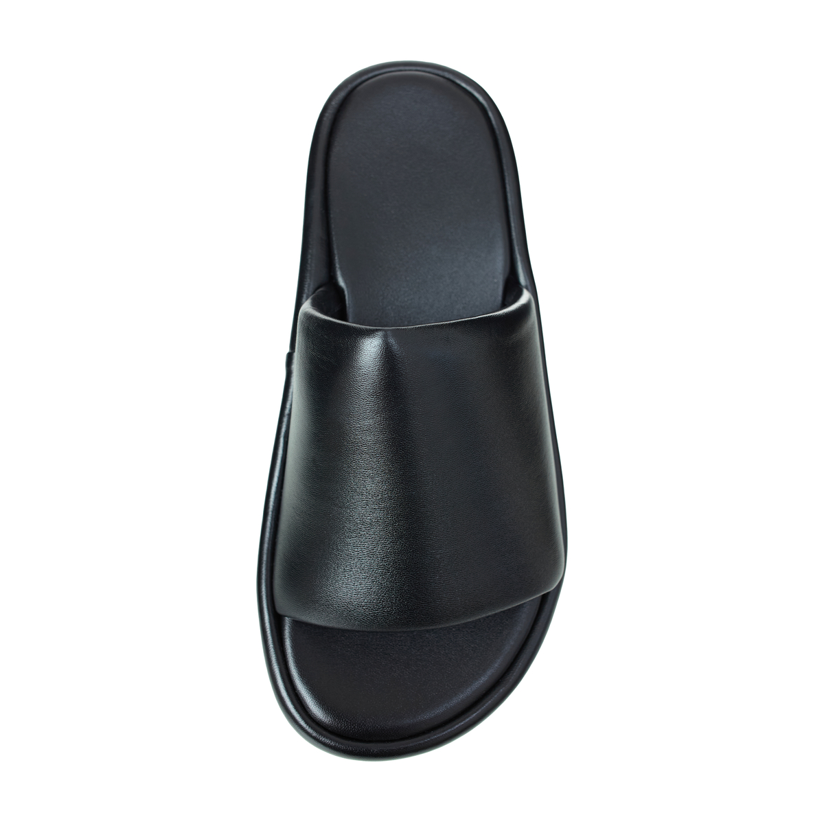 Balenciaga Rise leather sandals - Black | Garmentory