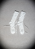 SONDER PLAN White Bow Lace Socks - White - Thumbnail 1