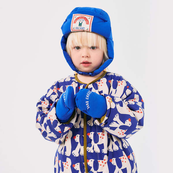 Kids Bobo Choses Child Padded Chapka Hat - Blue | Garmentory