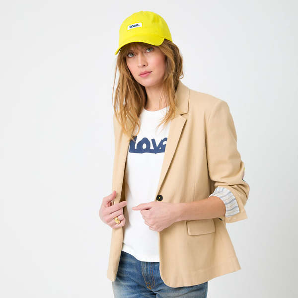 Kerri Rosenthal Summer Blazer Cream main image 0