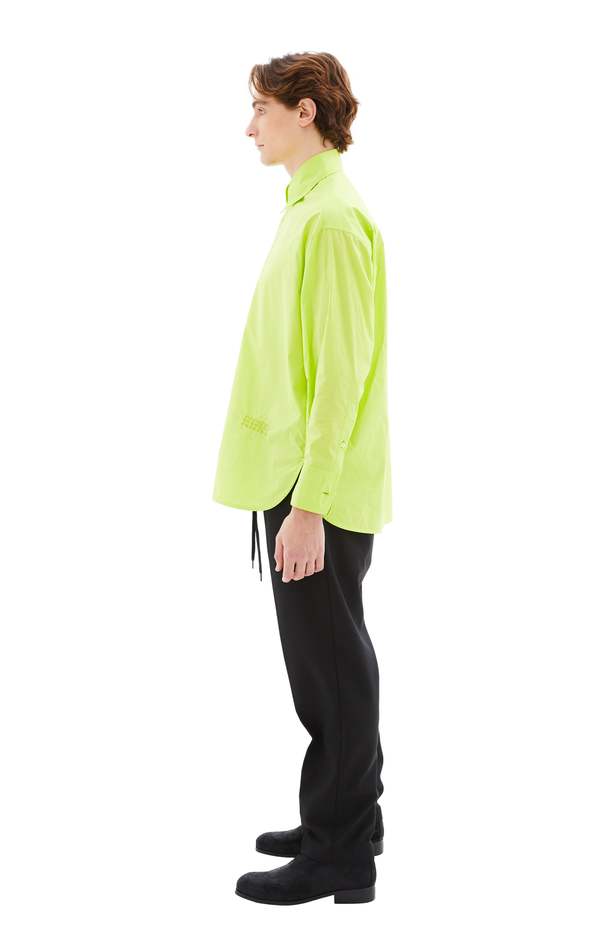 ［週末価格］Maison Margielaネオングリーン　ロングスリーブT Maison Margiela Cotton Long Sleeve Shirt - Neon Green | Garmentory