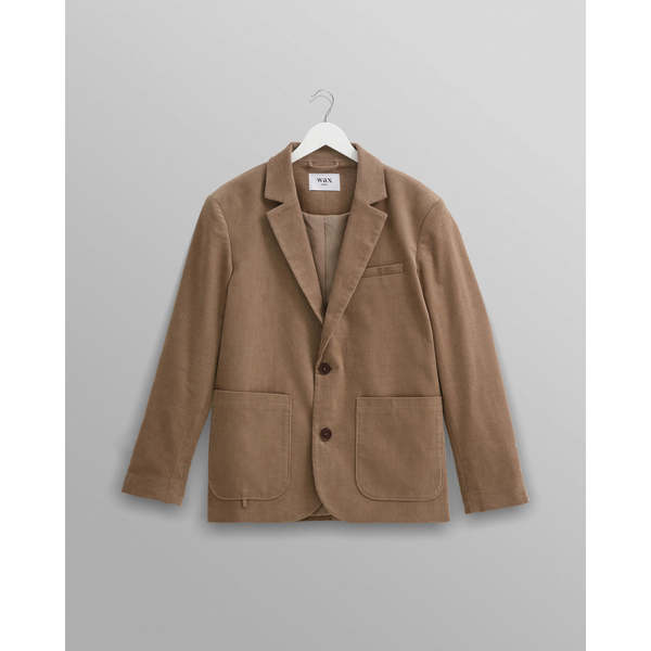 Wax London Fintry Blazer - Taupe