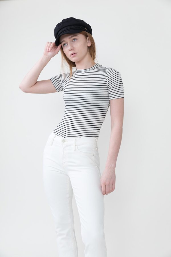 Mother Rascal Ankle Fray Denim Mother Rascal Ankle Fray Denim