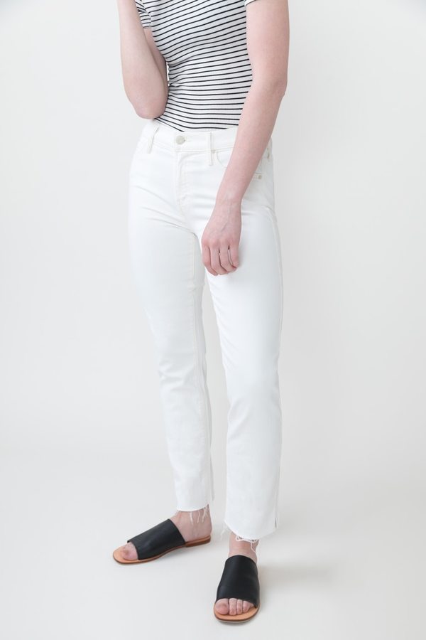 Mother Rascal Ankle Fray Denim Mother Rascal Ankle Fray Denim