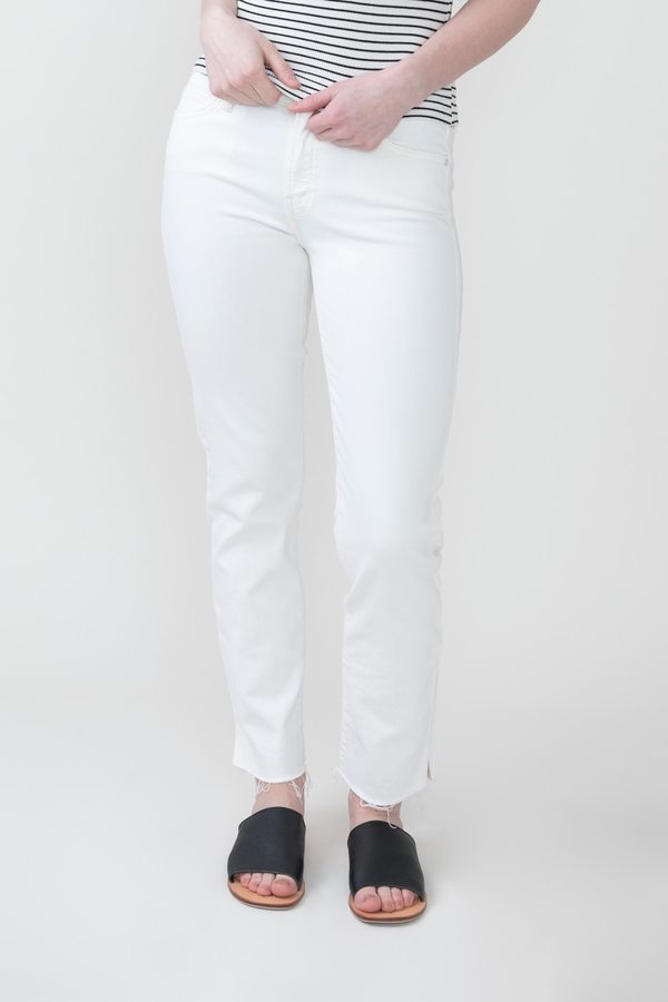 Mother Rascal Ankle Fray Denim Mother Rascal Ankle Fray Denim