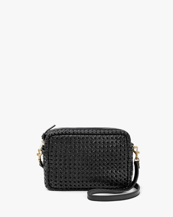 Black Rattan Midi Sac main image 1