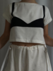 LASSO LA LUNE Bikini Tee - Raw Silk - Thumbnail 2