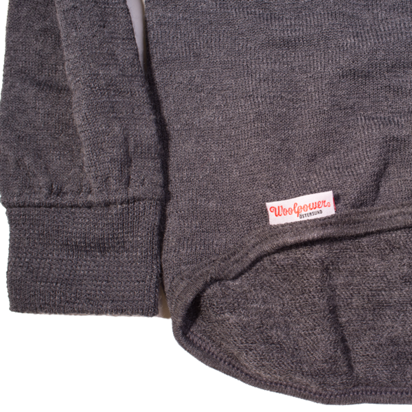 Woolpower 200g Crewneck Sweater, Grey Woolpower 200g Crewneck Sweater, Grey