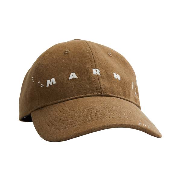 Marni Logo Stitched Baseball Cap | Garmentory
