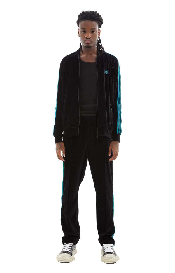 Needles Narrow Track Pants - Black | Garmentory