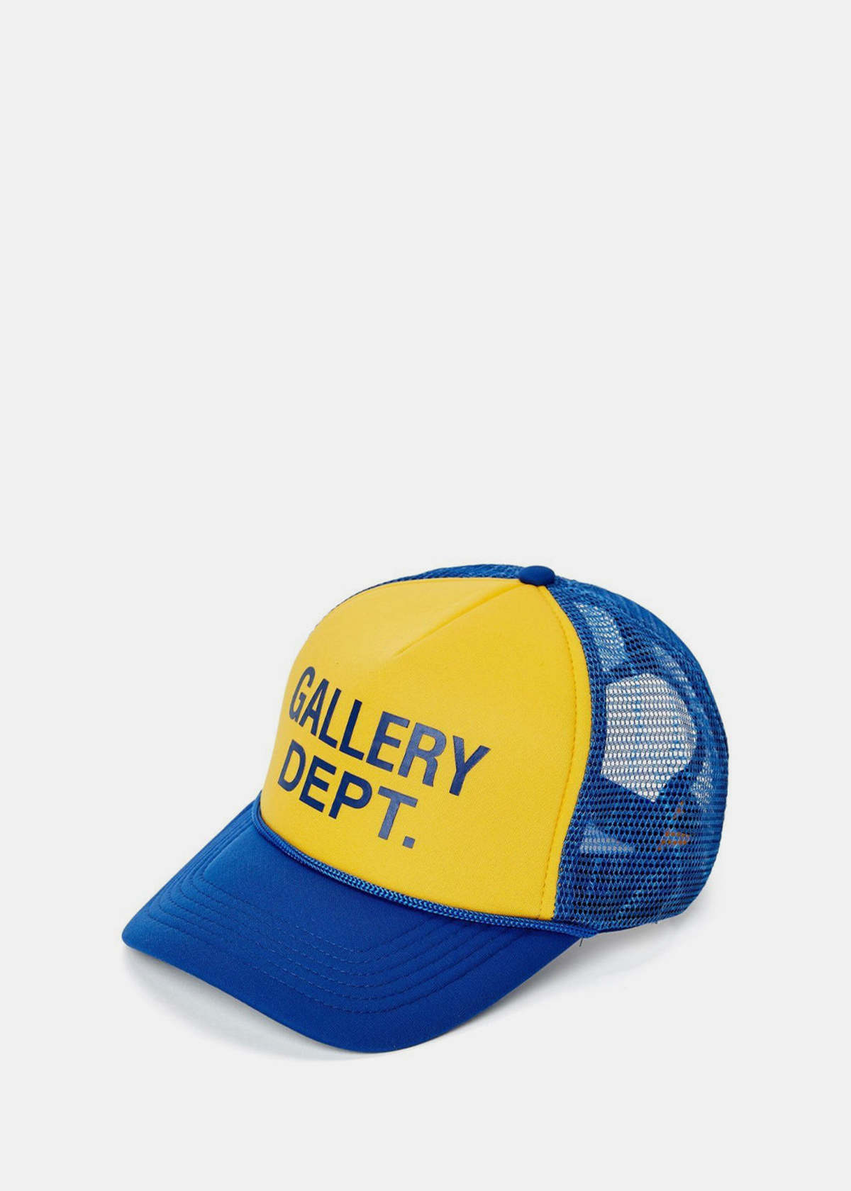 Yellow GD Logo Trucker Cap | Garmentory