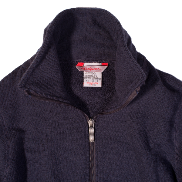 Woolpower 400g Full Zip, Navy Woolpower 400g Full Zip, Navy