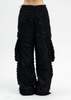 MASU FLUFFY CARGO PANTS - black - Thumbnail 5