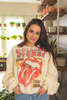 People of Leisure Rolling Stones 1994 Voodoo Lounge Sweatshirt - Ivory - Thumbnail 9