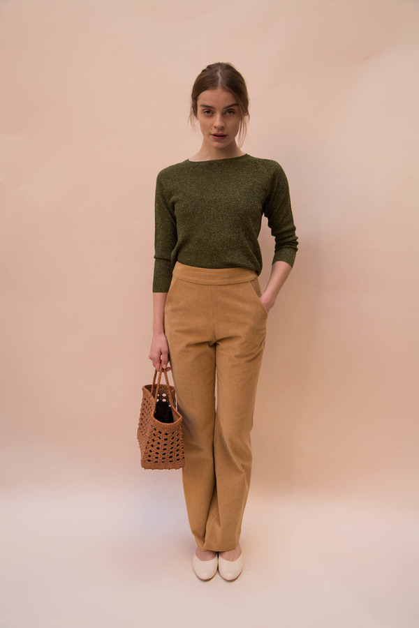 Hesperios FW18 - Olivia Flared Corduroys Hesperios FW18 - Olivia Flared Corduroys