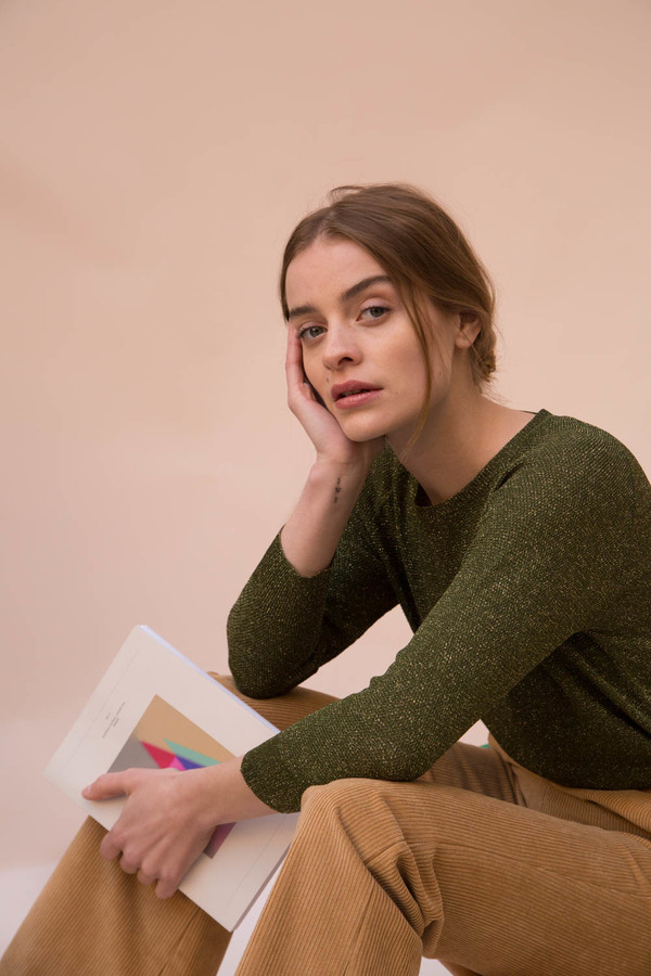 Hesperios FW18 - Olivia Flared Corduroys Hesperios FW18 - Olivia Flared Corduroys