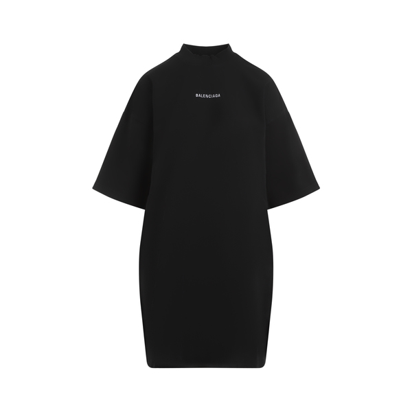 balenciaga black t shirt dress Balenciaga Women's BB Hourglass Dress - Black