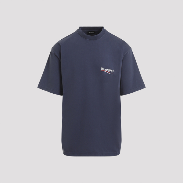 Balenciaga Large Fit T-Shirt - Washed Blue | Garmentory