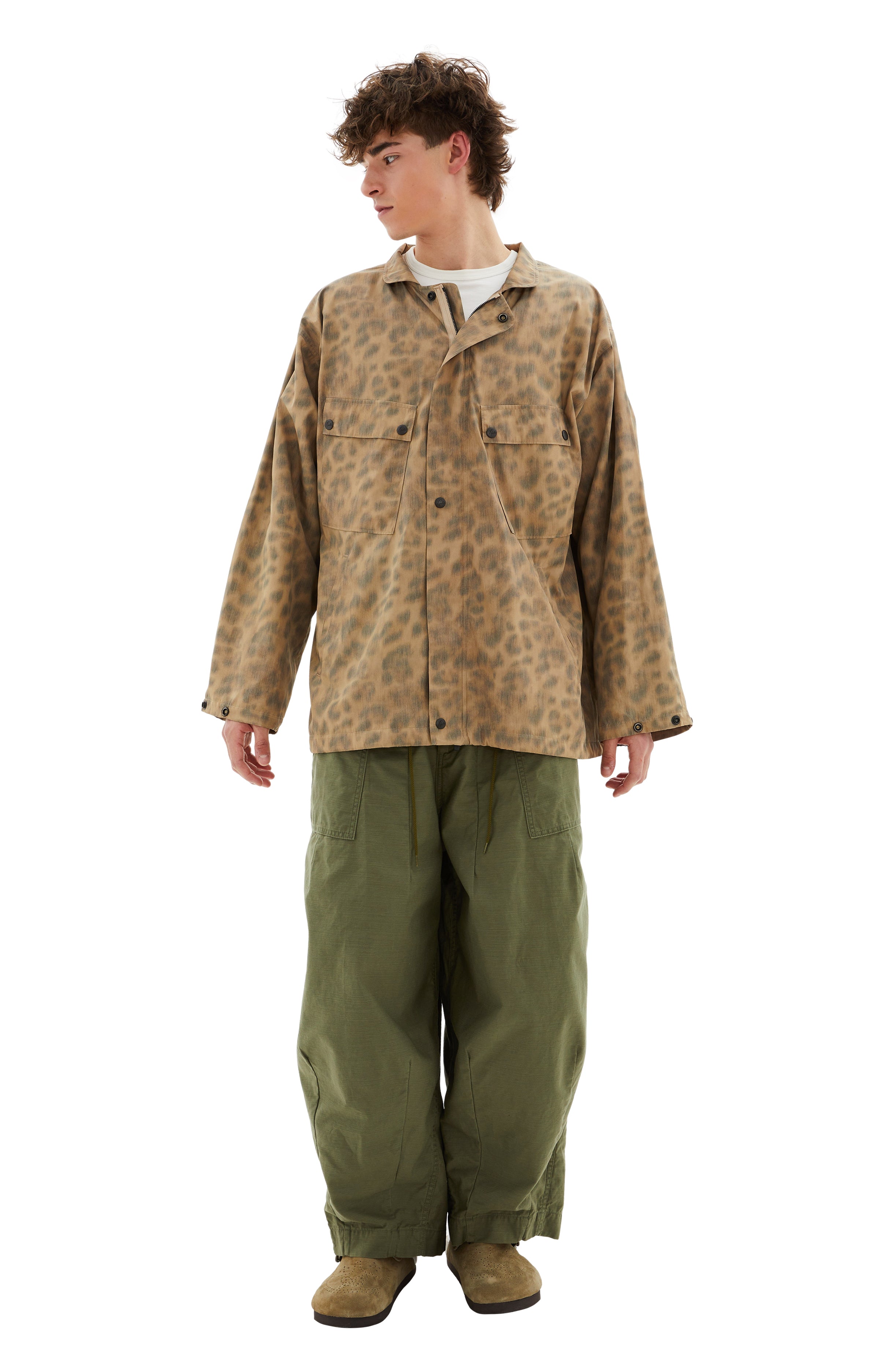 Needles-C-P--Jacket---Beige- 