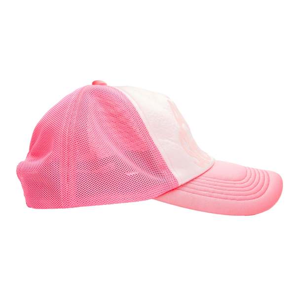 Unisex Acne Studios Trucker Hat - Multi Pink | Garmentory