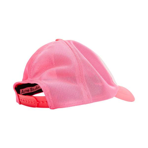 Unisex Acne Studios Trucker Hat - Multi Pink | Garmentory