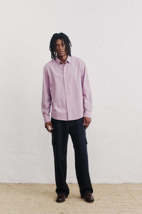 A Kind of Guise Fulvio Shirt - Dusty Lilac | Garmentory