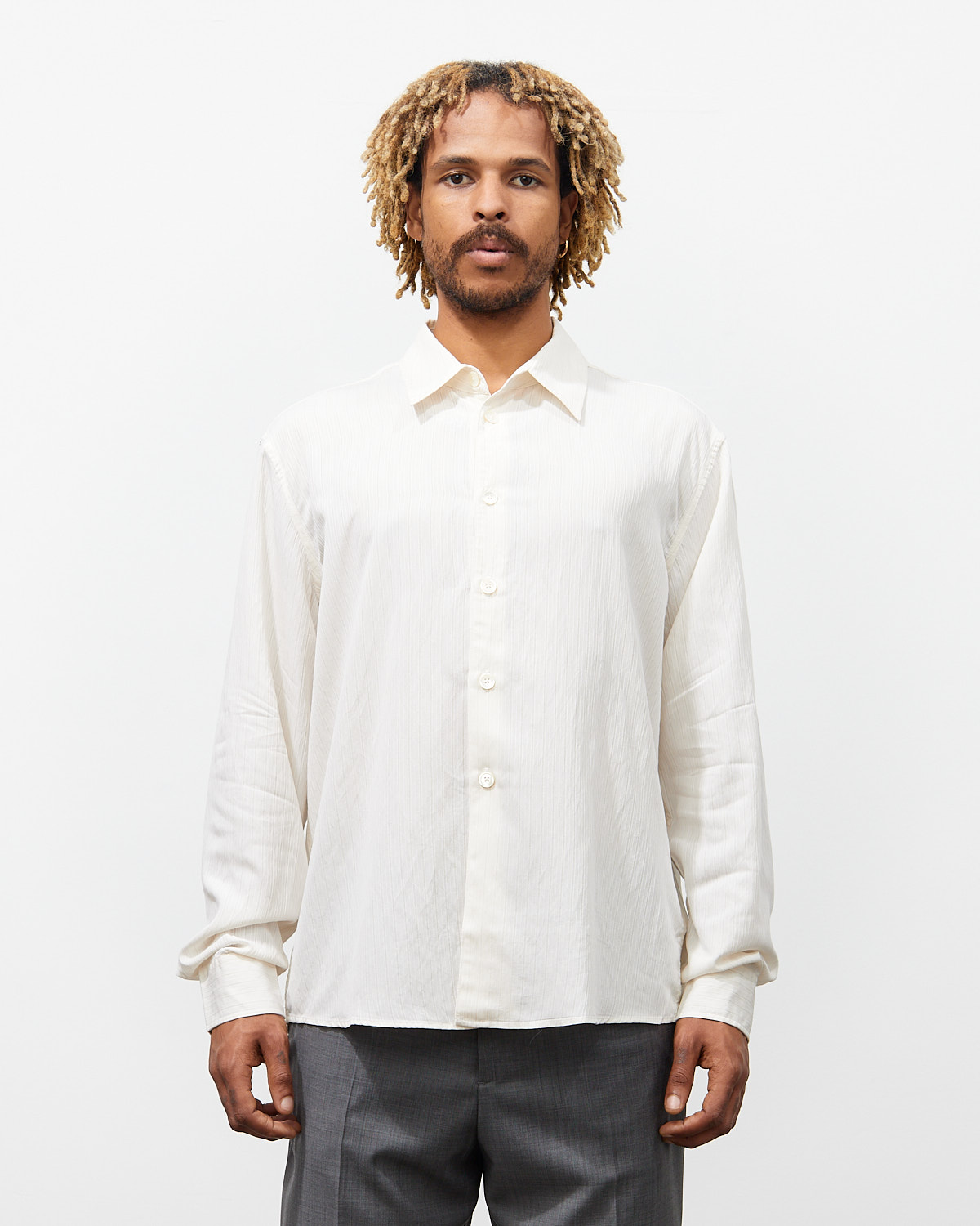 Our Legacy Beyond Shirt - Cream Stripe | Garmentory