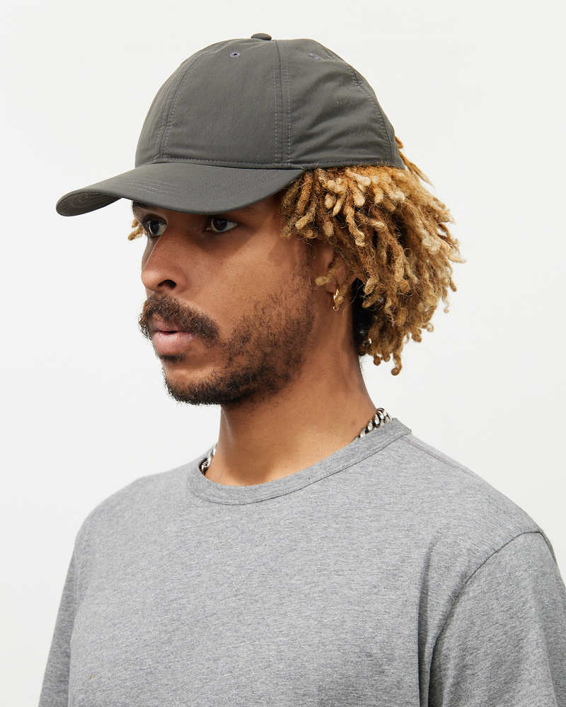 帽子 OUR LEGACY - BALLCAP Vapor Charcoal Our Legacy Nylon Ballcap Vapor - Charcoal | Garmentory