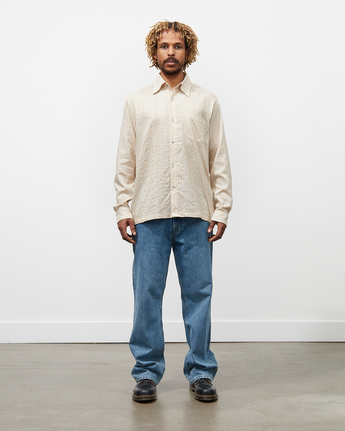 Our Legacy Third Cut Jeans - Blue Tech Wash | Garmentory