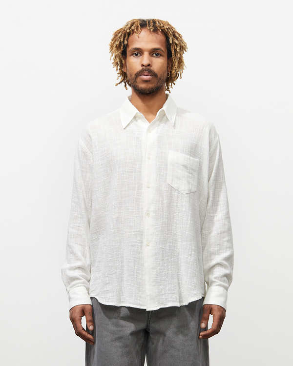 Our Legacy Coco Air Cotton Shirt - Off White | Garmentory