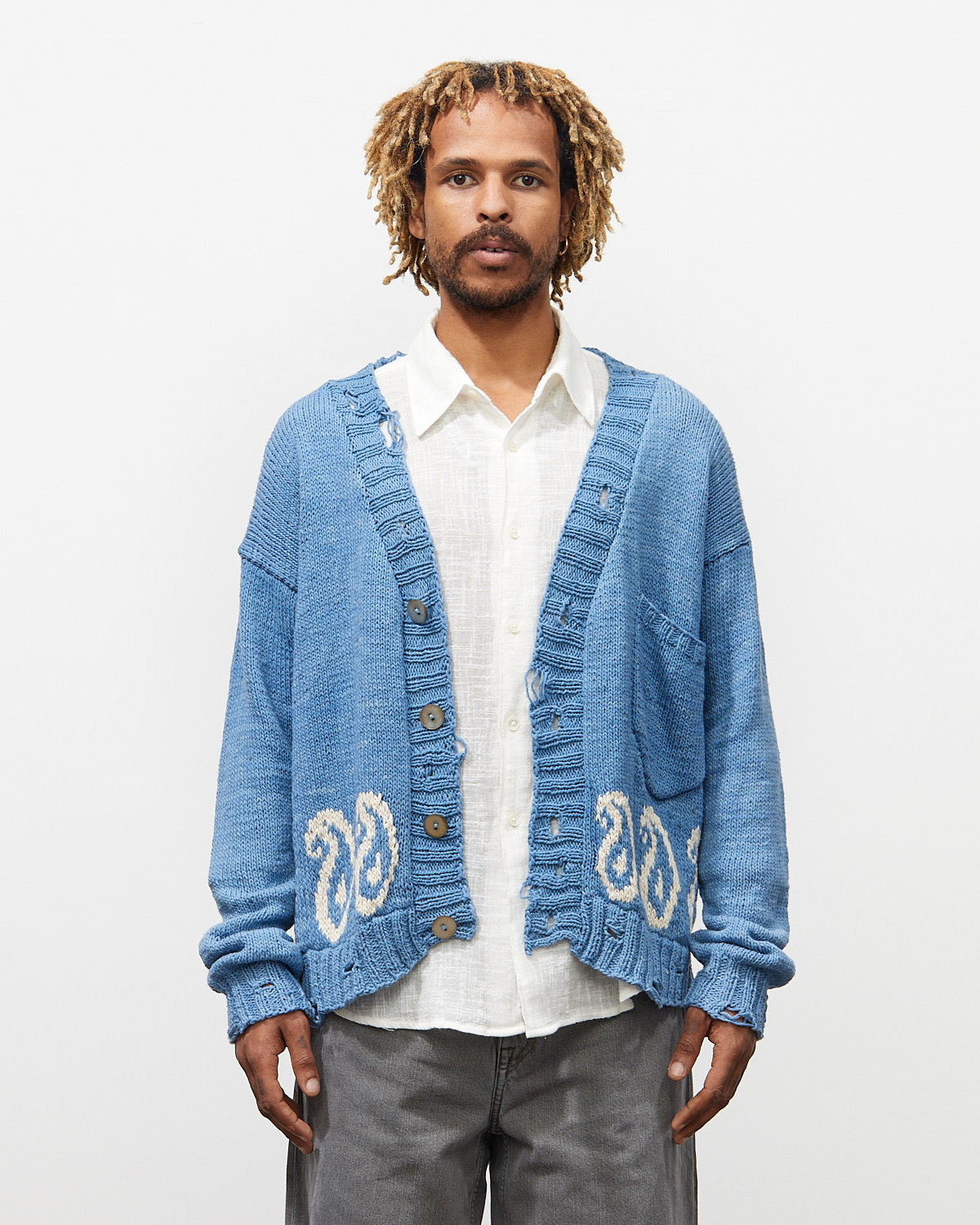 KARTIK RESEARCH Peace Cardigan | Garmentory