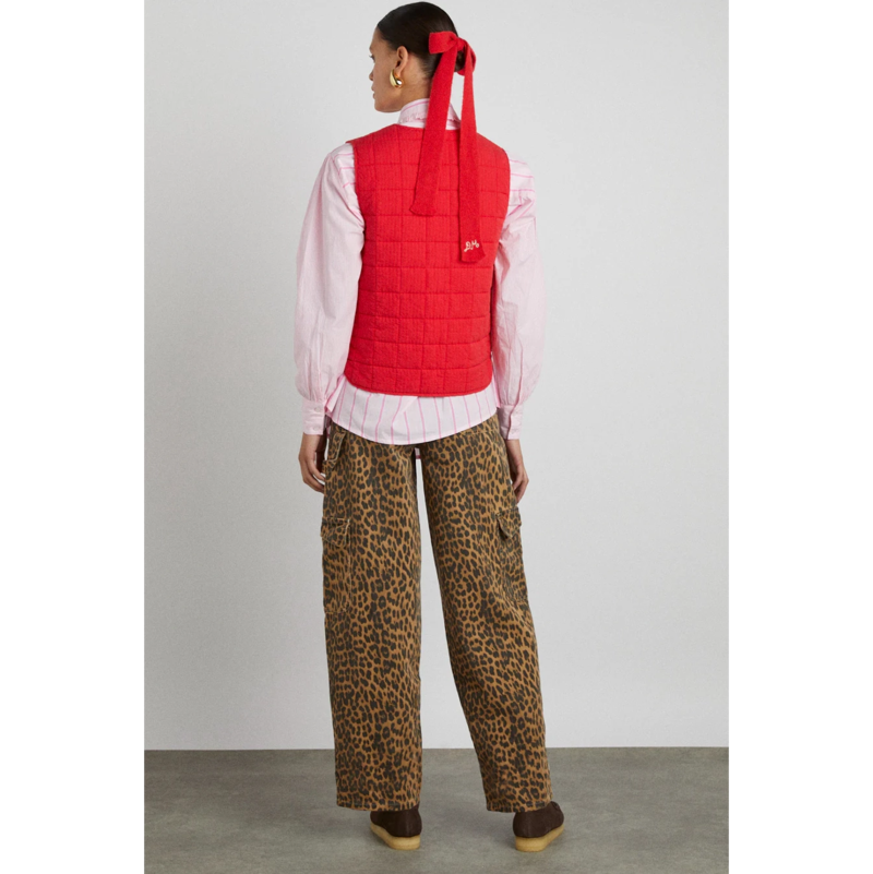 DAMSON MADDER Cargo Jeans - Leopard