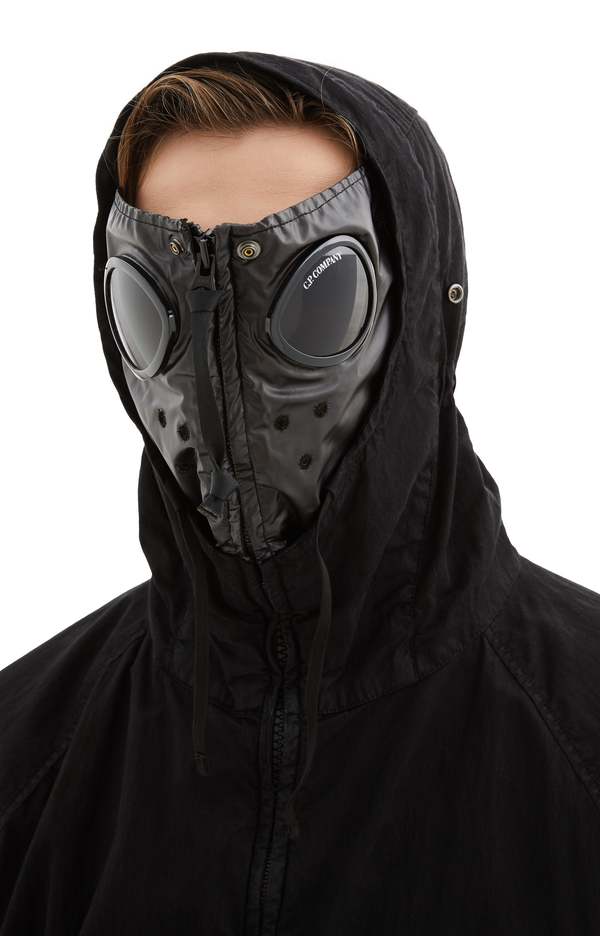 C.P. Company 50 Fili Gum Mixed Outerwear Medium Jacket - Black