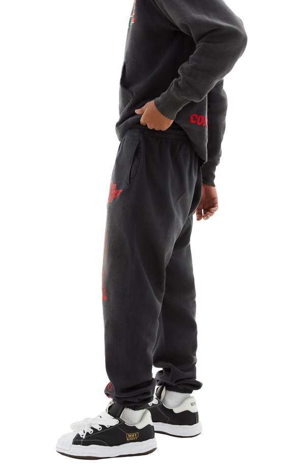 Saint Mxxxxxx Angel Sweatpants - Black | Garmentory