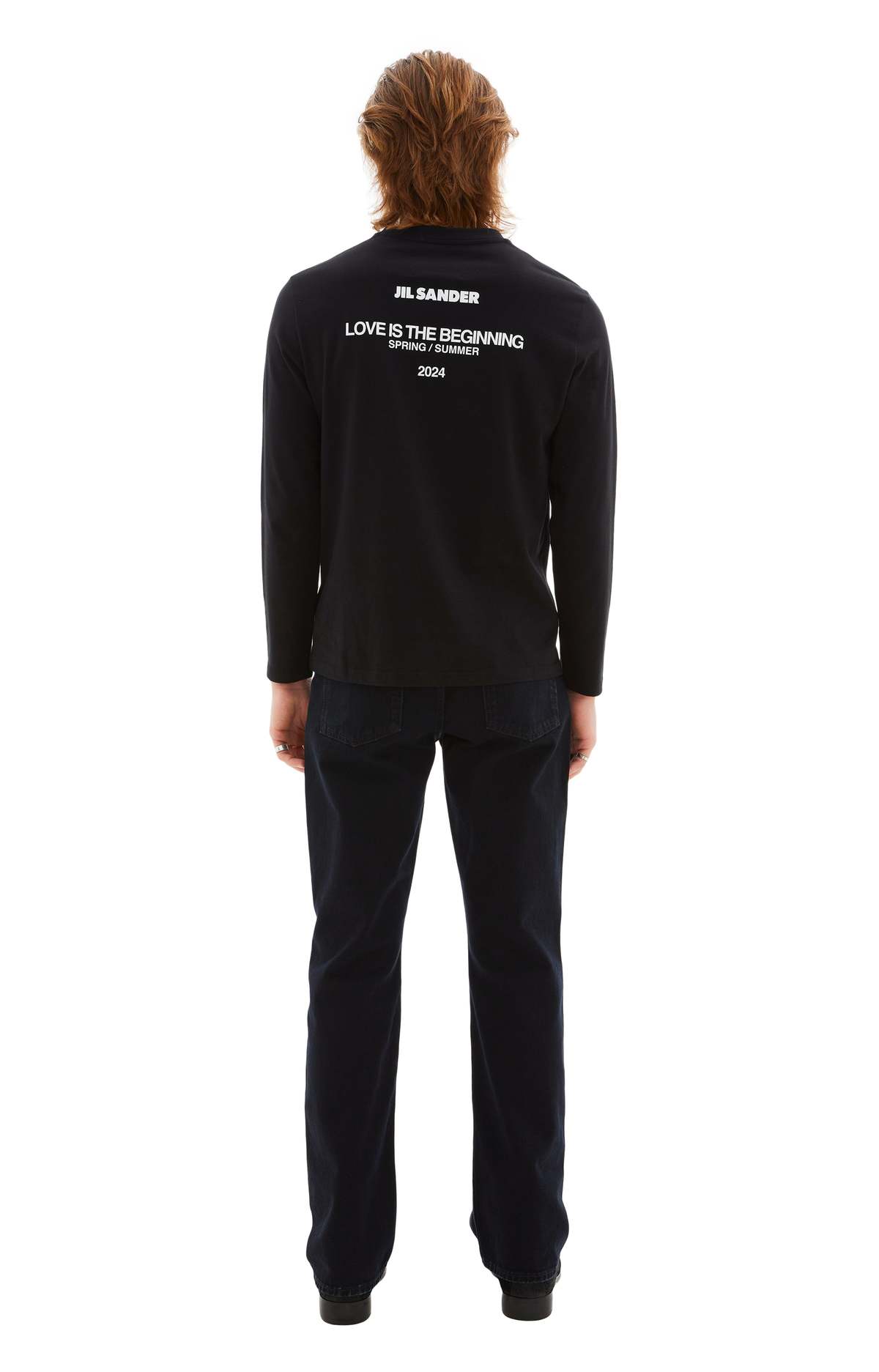 Tシャツ・カットソー Jil Sander FW25 Shirts (J04DL0003 J45001100) Logo T-Shirt Woman | Jil Sander Official Online Store