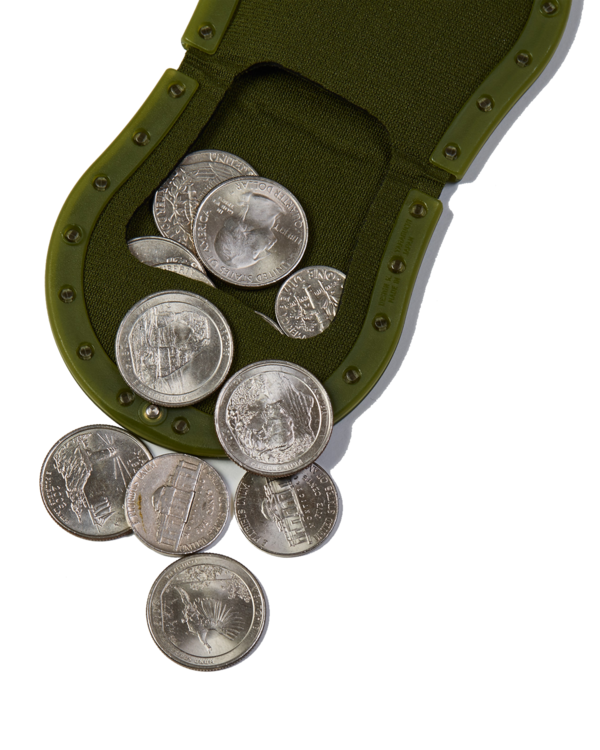 F/CE Coin Purse, Olive F/CE Coin Purse, Olive