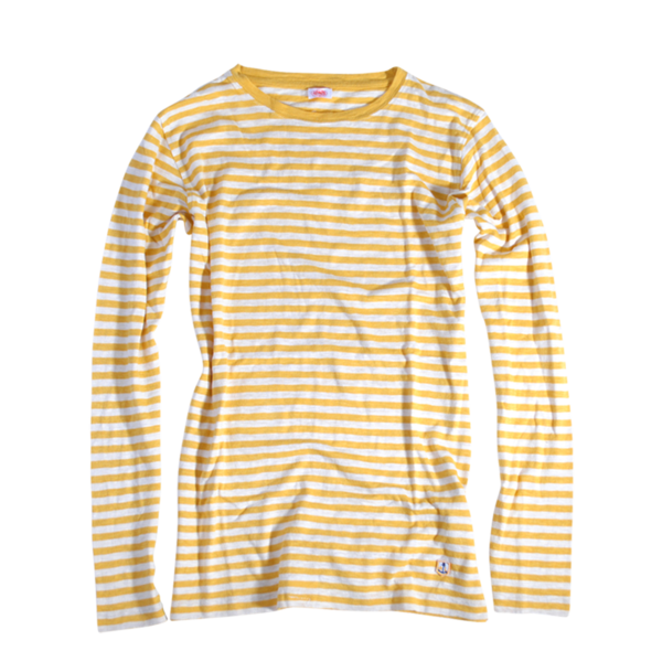 Cotton / Linen Mariniere, Nature / Gold Cotton / Linen Mariniere, Nature / Gold