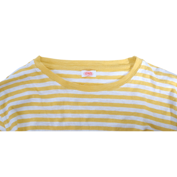 Cotton / Linen Mariniere, Nature / Gold Cotton / Linen Mariniere, Nature / Gold