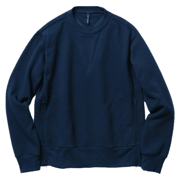 Crewneck Shirt, Navy Crewneck Shirt, Navy