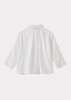 Kids Caramel ALOE CHILDREN'S COTTON SHIRT - WHITE - Thumbnail 2