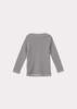 Kids Caramel KISHON BABY COTTON T SHIRT - GREY/ECRU STRIPE - Thumbnail 2